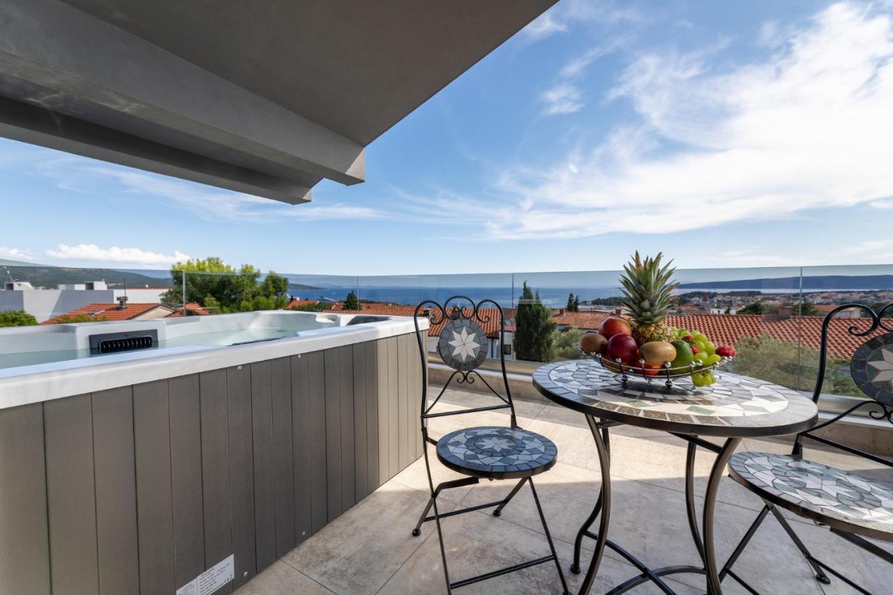 Luxury Villa Adria Apartments Krk Town Dış mekan fotoğraf