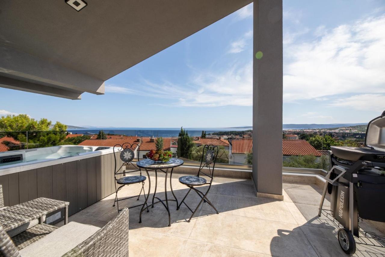 Luxury Villa Adria Apartments Krk Town Dış mekan fotoğraf