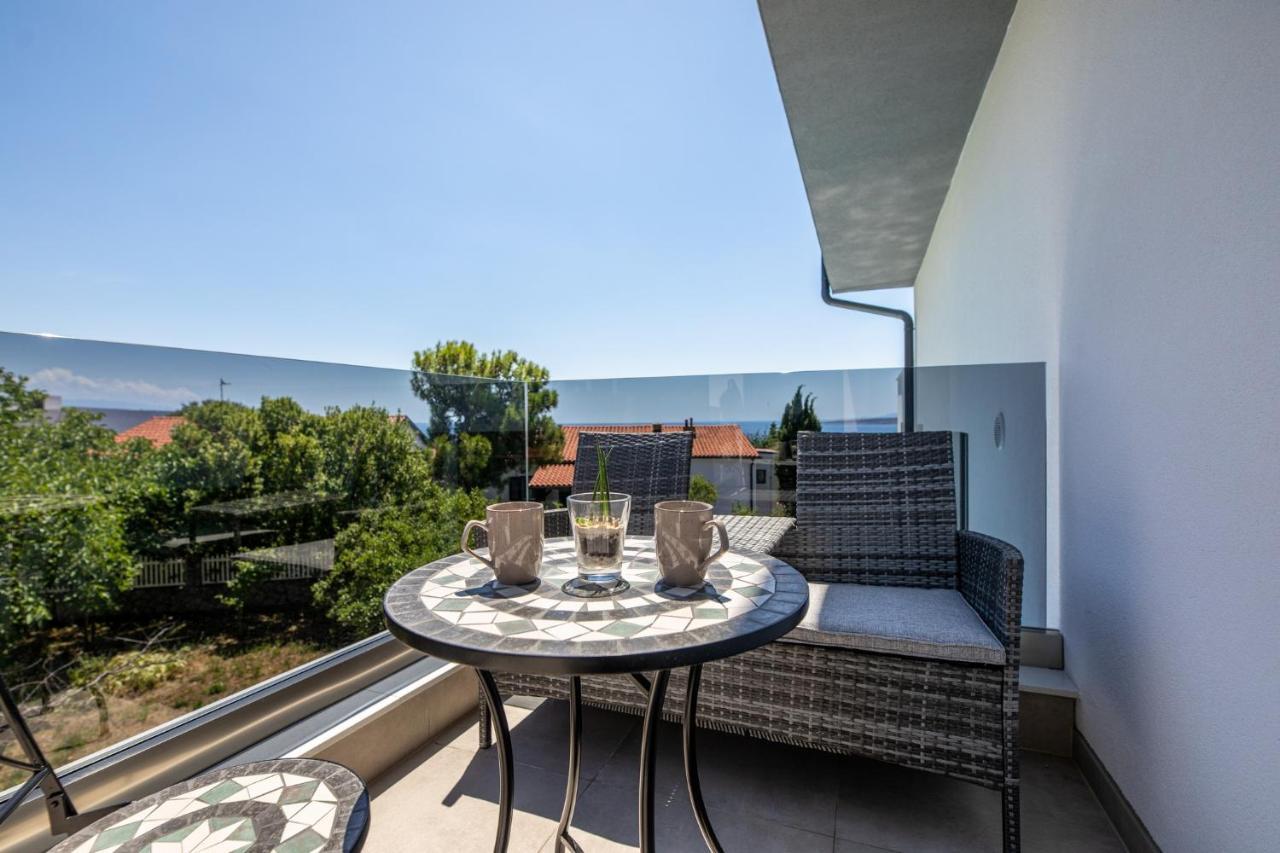 Luxury Villa Adria Apartments Krk Town Dış mekan fotoğraf