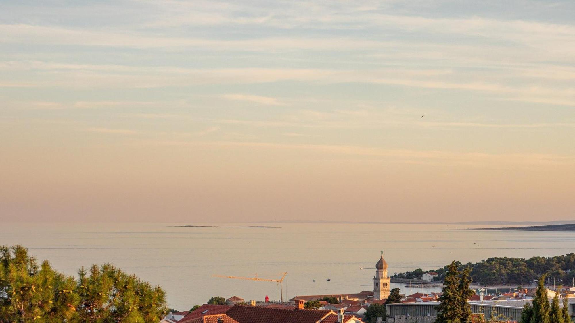 Luxury Villa Adria Apartments Krk Town Dış mekan fotoğraf
