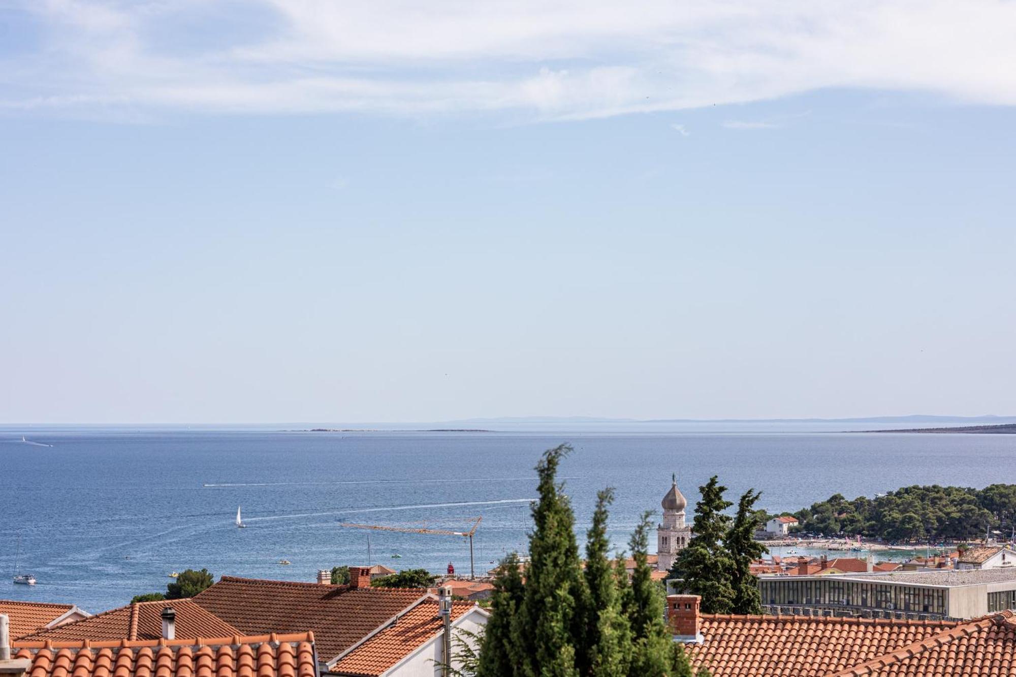 Luxury Villa Adria Apartments Krk Town Dış mekan fotoğraf