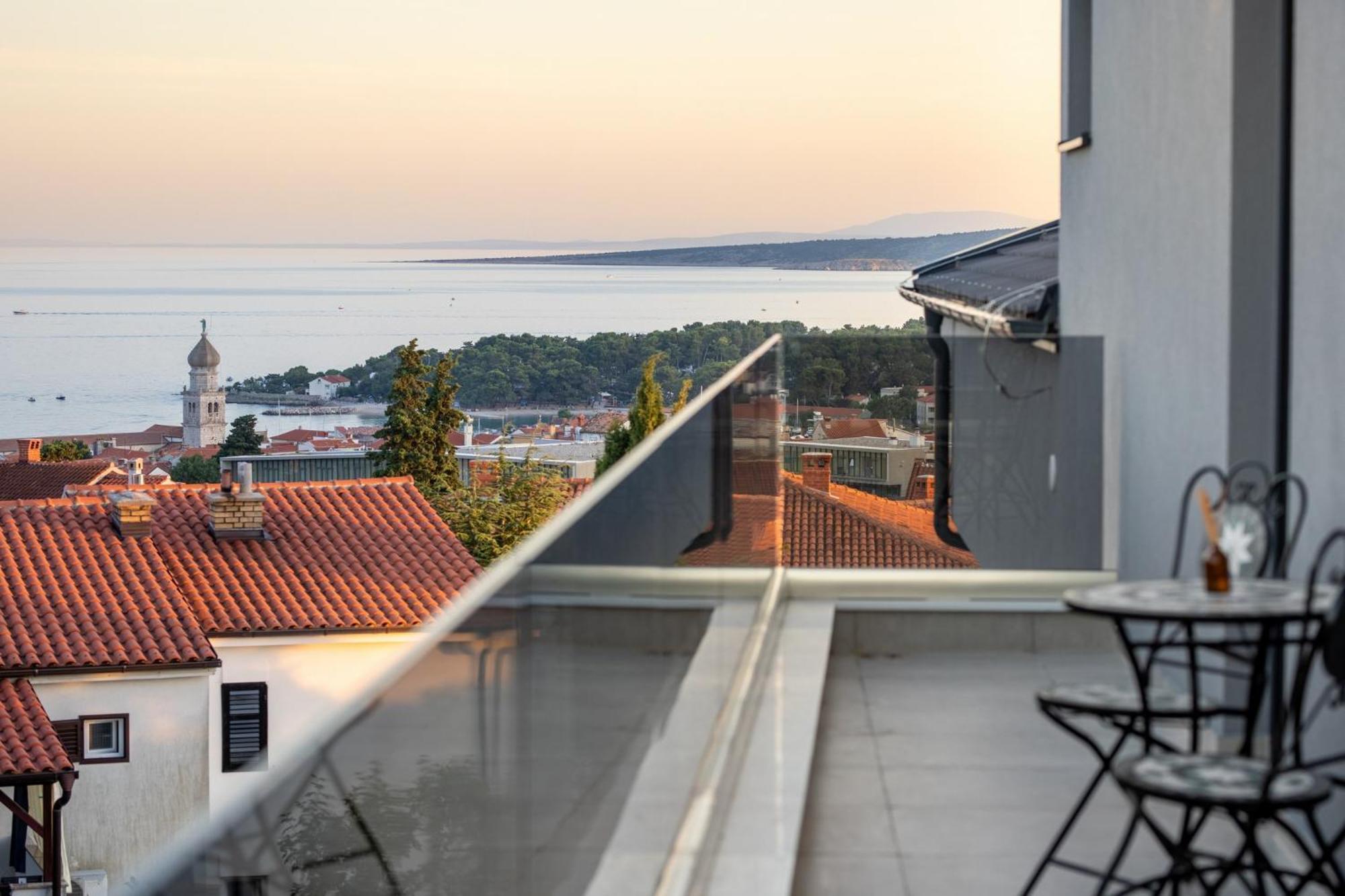 Luxury Villa Adria Apartments Krk Town Dış mekan fotoğraf