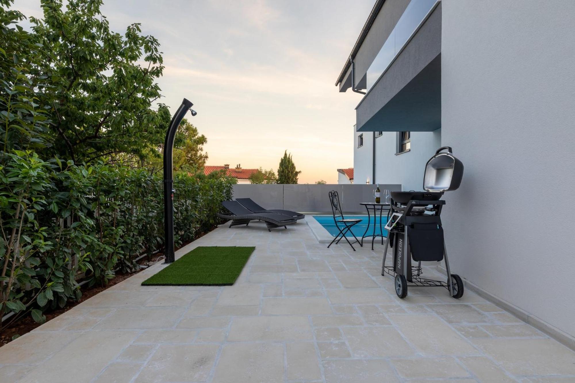 Luxury Villa Adria Apartments Krk Town Dış mekan fotoğraf